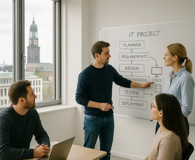 Strukturiertes Projektmanagement für Ihre IT-Vorhaben in Hamburg