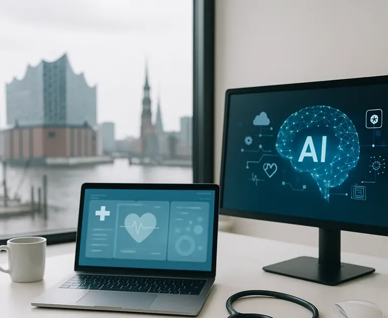 Software, Automatisierung & KI – Lösungen für das Gesundheitswesen und KMU in Hamburg