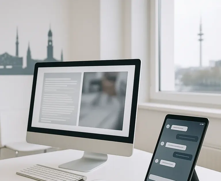 Intelligente KI-Lösungen für Praxen und Unternehmen in Hamburg