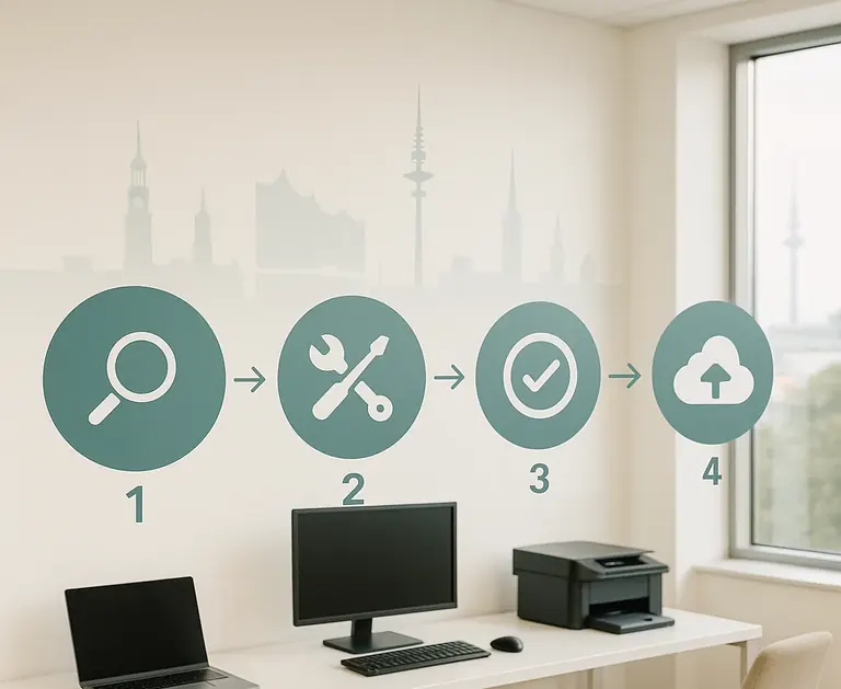 So arbeiten wir für Ihre IT-Sicherheit und Effizienz