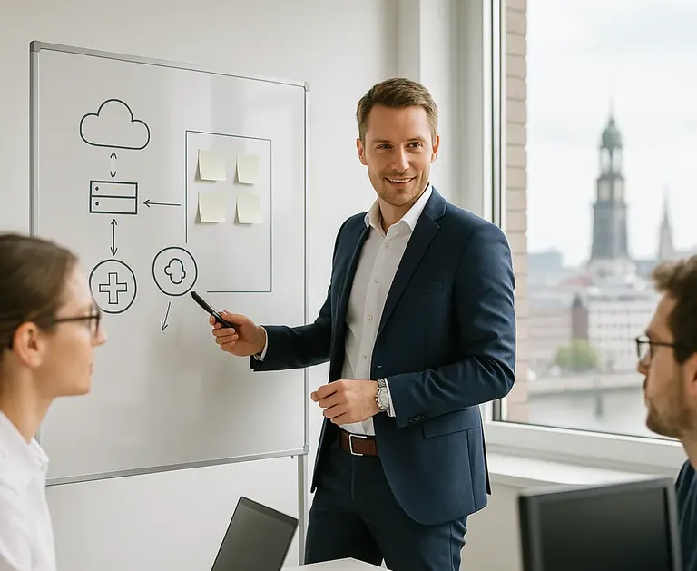 Structured IT Project Management for Healthcare and SMEs in Hamburg